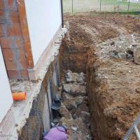 Fasi di costruzione fondamenta villa privata con impianti e allacciamenti Stazzano (AL) 1