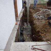 Fasi di costruzione fondamenta villa privata con impianti e allacciamenti Stazzano (AL) 8