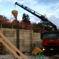 Getti particolari di calcestruzzo a Stazzano (AL)