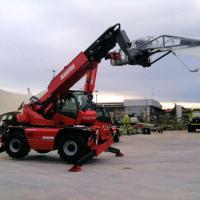 Manitou Roto2150 telescopico 21m con verricello e falcone